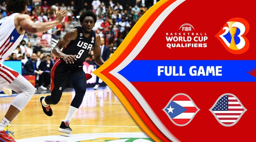 Equipo de Estados Unidos se enfrentará a Puerto Rico el 7 de agosto en preparación para la Copa Mundial FIBA