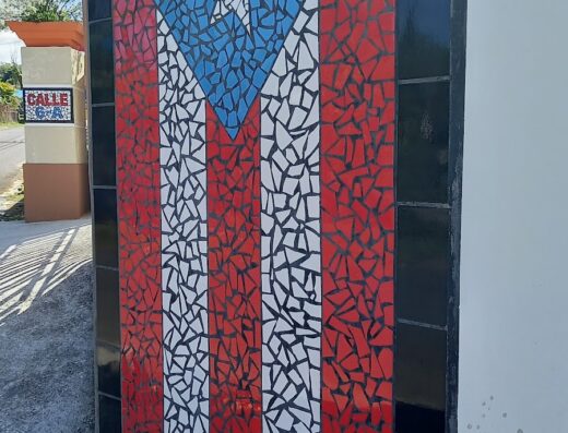 Mosaico de la Bandera de Puerto Rico